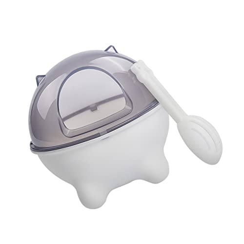 EXHUMKY Haustier Badewanne Set für Hamster und Praktische Badewanne für und Gesunde Pflege Weiß mit Grauem Deckel für Unterhaltung und Hygiene Ihres Kleinen Freundes EXHUMKY Haustier Badewanne Set für Hamster und Praktische Badewanne für und Gesunde Pflege Weiß mit Grauem Deckel für Unterhaltung und Hygiene Ihres Kleinen Freundes von EXHUMKY