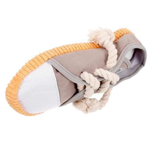 EXHUMKY Quietschendes Kauspielzeug Für Hunde Weiches Plüschspielzeug Zum Zahnen Von Hunden Zahnreinigung Knirschen Spaß Sicher Für Welpen EXHUMKY Quietschendes Kauspielzeug Für Hunde Weiches Plüschspielzeug Zum Zahnen Von Hunden Zahnreinigung Knirschen Spaß Sicher Für Welpen von EXHUMKY