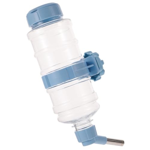EXHUMKY Haustier Wasserflasche aus Hängender Wasserspender für Hamster und Kleine Auslaufsicher und Druckbeständig Einfache für Käfige EXHUMKY Haustier Wasserflasche aus Hängender Wasserspender für Hamster und Kleine Auslaufsicher und Druckbeständig Einfache für Käfige von EXHUMKY