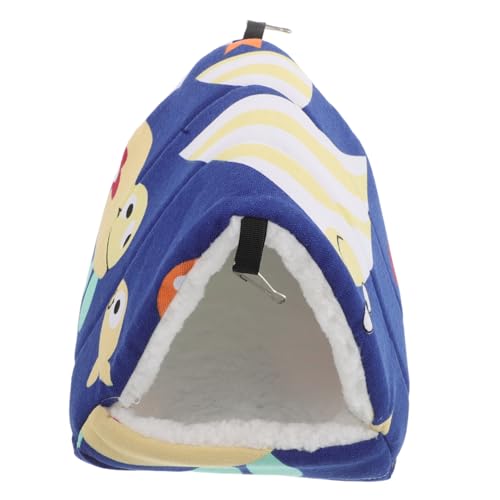 EXHUMKY Haustierbett Meerschweinchen Versteck Meerschweinchenhaus Frettchen -versteck Plüsch-haustierversteck Papagei Warmes Nest Meerschweinchen -versteck Hochelastischer Schwamm von EXHUMKY