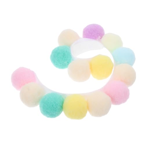 EXHUMKY DIY Verstellbares Plüschhalsband Für Haustiere Süßes Katzenhalsband Hundehalsband Für Kleine Tiere Bezauberndes Accessoire Für Party Urlaub Und Kostüm von EXHUMKY