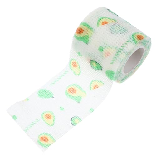EXHUMKY Selbsthaftende Tierbandage Für Hunde Und Katzen Elastisches Selbstklebendes Wickeltape Mit Fruchtigem Muster Zum Schutz Verletzter Pfoten Und Gelenke EXHUMKY Selbsthaftende Tierbandage Für Hunde Und Katzen Elastisches Selbstklebendes Wickeltape Mit Fruchtigem Muster Zum Schutz Verletzter Pfoten Und Gelenke von EXHUMKY