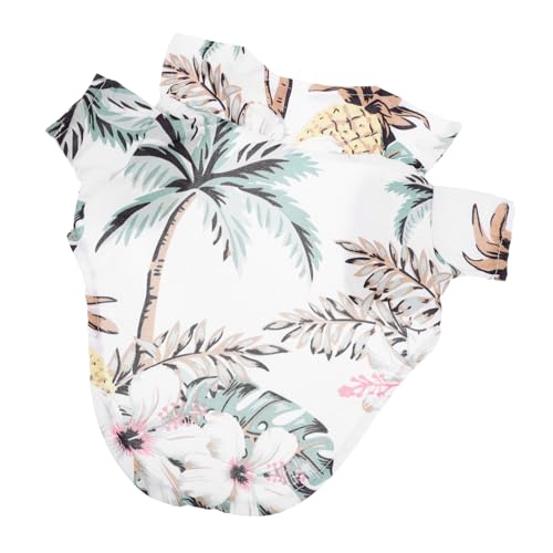 EXHUMKY Hawaiihemd Für Hunde, Hundebekleidung, Hundeoutfit, Hundeshirts, Welpen Sweatshirt, Haustierbedarf, Atmungsaktives Haustiershirt, Haustierkleidung, Haustier T Shirt, Outdoor EXHUMKY Hawaiihemd Für Hunde, Hundebekleidung, Hundeoutfit, Hundeshirts, Welpen Sweatshirt, Haustierbedarf, Atmungsaktives Haustiershirt, Haustierkleidung, Haustier T Shirt, Outdoor von EXHUMKY