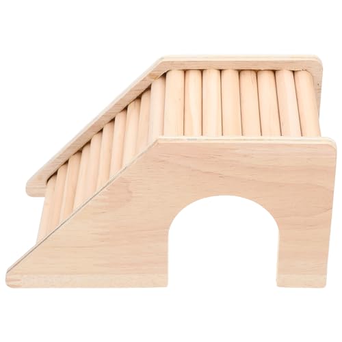 EXHUMKY Hamster Holzhaus Mit Leiter Sicheres Versteck Und Spielplatz Für Kleine Haustiere Zum Entspannen Und Spielen Attraktives Design Ganzjährig Nutzbar EXHUMKY Hamster Holzhaus Mit Leiter Sicheres Versteck Und Spielplatz Für Kleine Haustiere Zum Entspannen Und Spielen Attraktives Design Ganzjährig Nutzbar von EXHUMKY