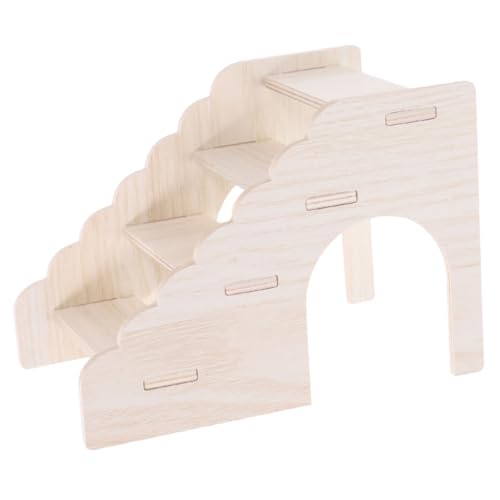 EXHUMKY Holzleiterspielzeug Plattform Hamster-Mehrkammerversteck Leitern für Hamsterkäfige Hamster-Kletterleiter- Spielplatz coop Hamster kletterleiter Leiter hölzern EXHUMKY Holzleiterspielzeug Plattform Hamster-Mehrkammerversteck Leitern für Hamsterkäfige Hamster-Kletterleiter- Spielplatz coop Hamster kletterleiter Leiter hölzern von EXHUMKY