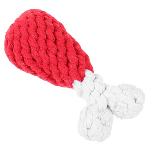 EXHUMKY Hühnerbein Styling Hunde Biss Huhn Hundespielzeug Zahnen klein groß Gewebtes Kauspielzeug für Welpen Haustier Welpe kauen Welpenspielzeug Baumwollseil EXHUMKY Hühnerbein Styling Hunde Biss Huhn Hundespielzeug Zahnen klein groß Gewebtes Kauspielzeug für Welpen Haustier Welpe kauen Welpenspielzeug Baumwollseil von EXHUMKY