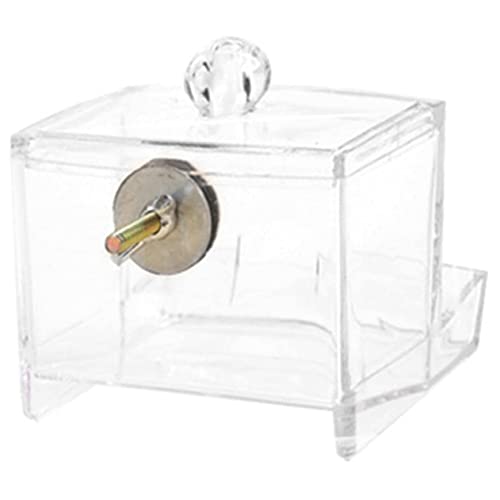 EXHUMKY Hühnerfutterautomat aus Transparente Futterbox für Rutin Hühner Praktischer und Einfacher Hühnerfütterer mit Fixierbaren Schrauben Langlebig und Leicht zu Reinigen EXHUMKY Hühnerfutterautomat aus Transparente Futterbox für Rutin Hühner Praktischer und Einfacher Hühnerfütterer mit Fixierbaren Schrauben Langlebig und Leicht zu Reinigen von EXHUMKY