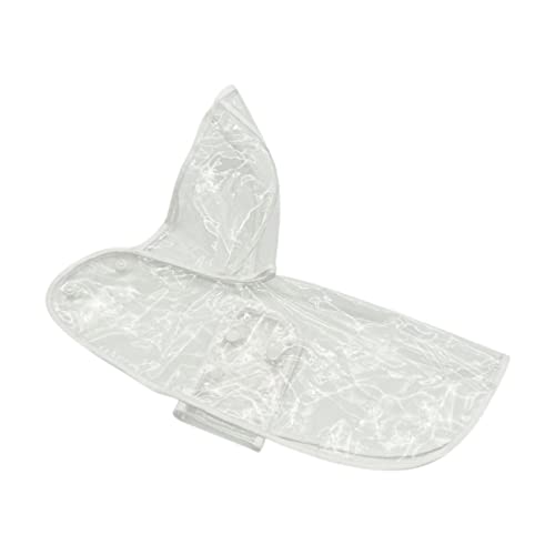 EXHUMKY Hunde Regenmantel Wasserdichter Poncho für Kleine und Mittelgroße Hunde Transparente Regenbekleidung mit Praktischem Knopfdesign für Regnerische EXHUMKY Hunde Regenmantel Wasserdichter Poncho für Kleine und Mittelgroße Hunde Transparente Regenbekleidung mit Praktischem Knopfdesign für Regnerische von EXHUMKY