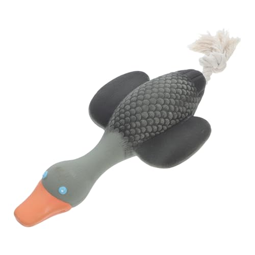 EXHUMKY Hundekauspielzeug Für Kleine Hunde Ente Welpe Quietschend Quietschseil Kleiner Hund Spielend Kleiner Hund Kauseil Zerr Ente Quietschseil Grau EXHUMKY Hundekauspielzeug Für Kleine Hunde Ente Welpe Quietschend Quietschseil Kleiner Hund Spielend Kleiner Hund Kauseil Zerr Ente Quietschseil Grau von EXHUMKY