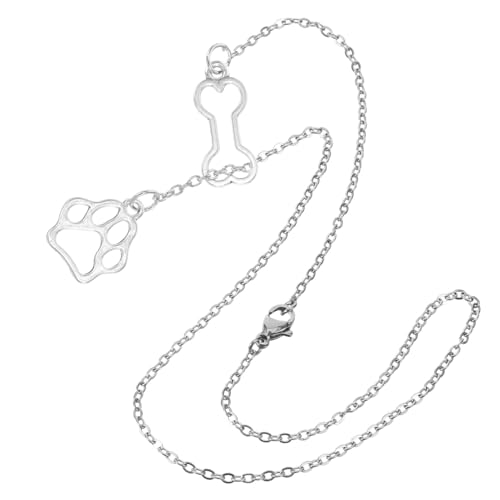 EXHUMKY Hundekette Cartoon-Halskette Für Haustiere Aus Robustem Zinklegierungsmaterial Komfortabel Und Dekorativ Für Hunde Und Katzen Für Jeden Anlass EXHUMKY Hundekette Cartoon-Halskette Für Haustiere Aus Robustem Zinklegierungsmaterial Komfortabel Und Dekorativ Für Hunde Und Katzen Für Jeden Anlass von EXHUMKY
