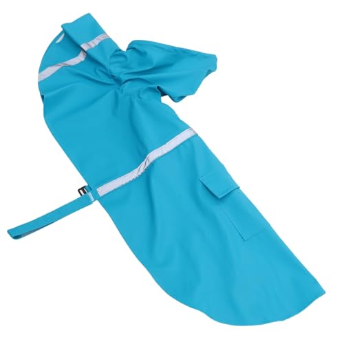 EXHUMKY Hunderegenmantel mit Kapuze Hunde-Hoodie Zwinger Hundemantel mit Kapuze Regenmantelhunde Joule hunderegencape Dog rain Jacket Regenmantel für Hunde Regenjacken für Hunde Sky-Blue EXHUMKY Hunderegenmantel mit Kapuze Hunde-Hoodie Zwinger Hundemantel mit Kapuze Regenmantelhunde Joule hunderegencape Dog rain Jacket Regenmantel für Hunde Regenjacken für Hunde Sky-Blue von EXHUMKY