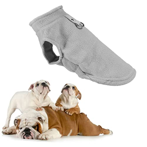 EXHUMKY Hundeweste aus Dickem Fleece für Winter wasserdichte Winddichte und Gepolsterte Hundekleidung S Bequeme und Atmungsaktive Weste mit Ring für Leine EXHUMKY Hundeweste aus Dickem Fleece für Winter wasserdichte Winddichte und Gepolsterte Hundekleidung S Bequeme und Atmungsaktive Weste mit Ring für Leine von EXHUMKY