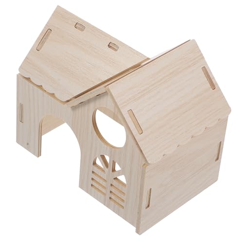 EXHUMKY In Einem Schlafen Hamster -versteck Labyrinth Klein Meerschweinchen -versteck Chinchilla Groß Verschachtelung Hamsternest Nagetierkäfig Hamsterspielzeug Hamsterkäfige Hölzern EXHUMKY In Einem Schlafen Hamster -versteck Labyrinth Klein Meerschweinchen -versteck Chinchilla Groß Verschachtelung Hamsternest Nagetierkäfig Hamsterspielzeug Hamsterkäfige Hölzern von EXHUMKY