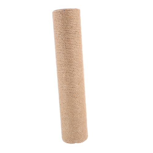 EXHUMKY Jute Kratzbaum für Katzen Hoher Kratzturm aus Jute Seil Stabiler Katzenkratzposten für Wohnungskatzen Entspannen EXHUMKY Jute Kratzbaum für Katzen Hoher Kratzturm aus Jute Seil Stabiler Katzenkratzposten für Wohnungskatzen Entspannen von EXHUMKY