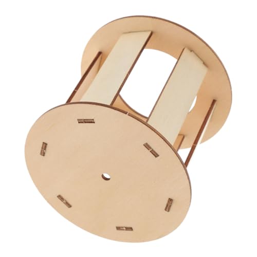 EXHUMKY Heuhalter Aus Holz Futterspender für Haustiere Heuständer für Chinchilla-ziegen Vielseitig Minimiert Abfall von EXHUMKY
