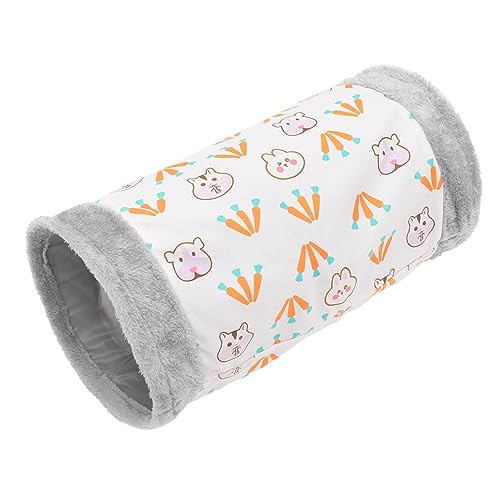 EXHUMKY Kaninchen Tunnel für Kleintiere Faltbarer Schlaf Tunnel für Katzen Hamster Meerschweinchen Bequemes und Langlebiges Haustier für Drinnen und Draußen EXHUMKY Kaninchen Tunnel für Kleintiere Faltbarer Schlaf Tunnel für Katzen Hamster Meerschweinchen Bequemes und Langlebiges Haustier für Drinnen und Draußen von EXHUMKY