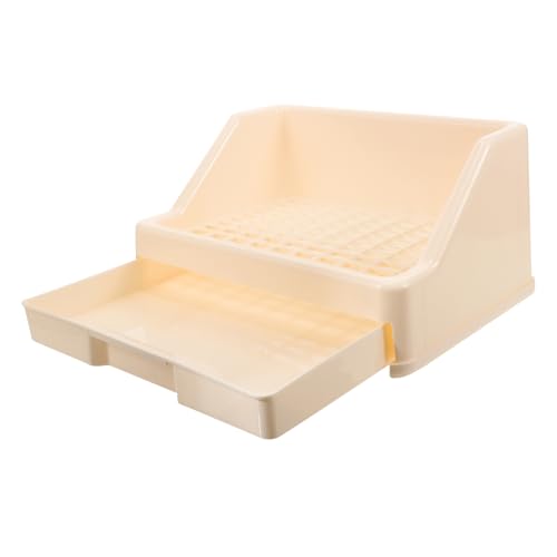 EXHUMKY Kasten Anti-Turning-töpfchen Hamster Töpfchen Toilette Abfallbehälter Hasen Klein Drinnen Wurf Mülleimer Kaninchen Toilettensitz Trainieren Haustier Häschen Toilette Beige Plastik EXHUMKY Kasten Anti-Turning-töpfchen Hamster Töpfchen Toilette Abfallbehälter Hasen Klein Drinnen Wurf Mülleimer Kaninchen Toilettensitz Trainieren Haustier Häschen Toilette Beige Plastik von EXHUMKY