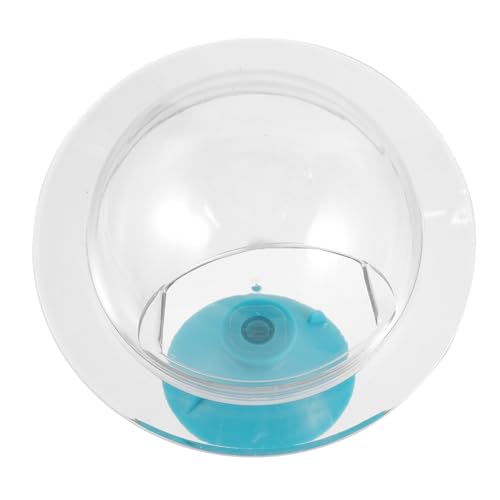 EXHUMKY Kasten Badezimmerbadewanne Haustier Hamsterbad meerschweinchen Toilette Hamstersand klein Hamster-Sandbadeplattform Sandbad für Hamster Hamsterstaubbad Plastik Himmelblau von EXHUMKY