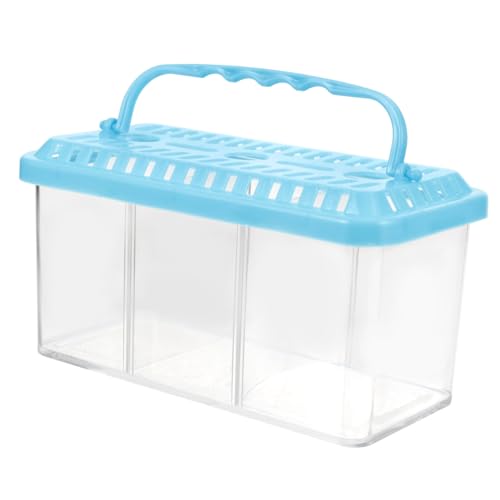 EXHUMKY Kasten DREI Kämpfende Fischkiste Fischfutter Goldfischglas Container Fisch Aquarium Kleine Fischschüsseln Futterspender Transportbehälter Für Fische Filter Plastik EXHUMKY Kasten DREI Kämpfende Fischkiste Fischfutter Goldfischglas Container Fisch Aquarium Kleine Fischschüsseln Futterspender Transportbehälter Für Fische Filter Plastik von EXHUMKY