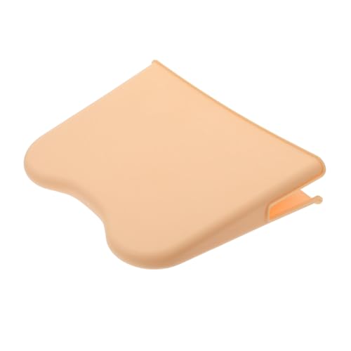 EXHUMKY Kasten Toilettenwindel Für Hunde Hundeshampoo Spender Hundekot Halter Hunde-PIPI-Pads Lecken Flexible Toiletten-PIPI-schutzschilde Haustierhund Hundespielzeug Hundematte Yellow Abs EXHUMKY Kasten Toilettenwindel Für Hunde Hundeshampoo Spender Hundekot Halter Hunde-PIPI-Pads Lecken Flexible Toiletten-PIPI-schutzschilde Haustierhund Hundespielzeug Hundematte Yellow Abs von EXHUMKY