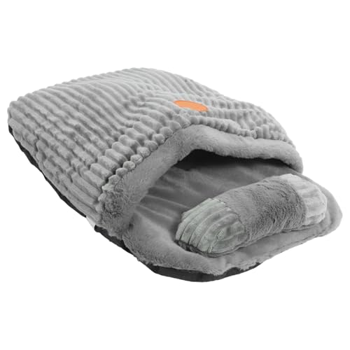 EXHUMKY Katzen Schlafsack für Kätzchen Warmes Nest Plüsch Tragbar für Reisen Bequemes Katzenbett für Spiel und Schlaf Sichere und Kuschelige Höhle für Haustiere EXHUMKY Katzen Schlafsack für Kätzchen Warmes Nest Plüsch Tragbar für Reisen Bequemes Katzenbett für Spiel und Schlaf Sichere und Kuschelige Höhle für Haustiere von EXHUMKY