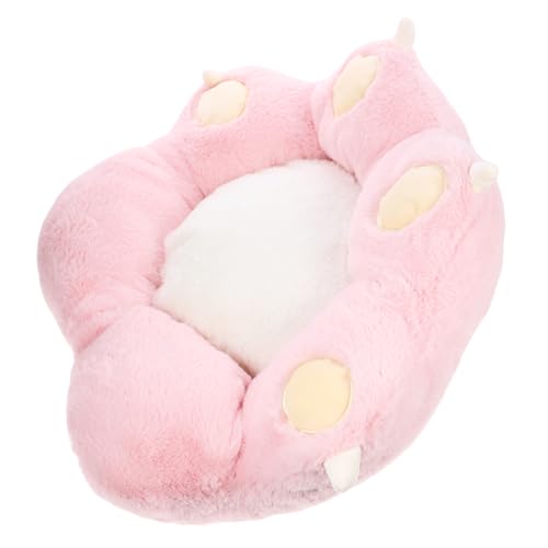 EXHUMKY Katzen und Hundebett Kroneform Rutschfestes Warmes Haustierkissen für Katzen und Welpen Extra Dicke Polsterung Waschbar für Wintermonate Rosa Farbton EXHUMKY Katzen und Hundebett Kroneform Rutschfestes Warmes Haustierkissen für Katzen und Welpen Extra Dicke Polsterung Waschbar für Wintermonate Rosa Farbton von EXHUMKY