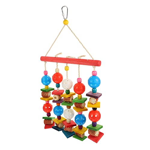 EXHUMKY Kauspielzeug Für Papageien, Ablenkungsspielzeug Für Vögel, Backenzahnspielzeug Für Sittiche, Vogelspielzeug, Hängespielzeug Für Vögel, Hängedeko Für Vögel, Vogelspielzeug, EXHUMKY Kauspielzeug Für Papageien, Ablenkungsspielzeug Für Vögel, Backenzahnspielzeug Für Sittiche, Vogelspielzeug, Hängespielzeug Für Vögel, Hängedeko Für Vögel, Vogelspielzeug, von EXHUMKY