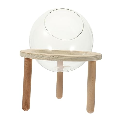 EXHUMKY Kleines Sandbad für Hamster Transparente Badewanne Multifunktionale Haustier Toilette und Futterbehälter für Kleine Nager EXHUMKY Kleines Sandbad für Hamster Transparente Badewanne Multifunktionale Haustier Toilette und Futterbehälter für Kleine Nager von EXHUMKY