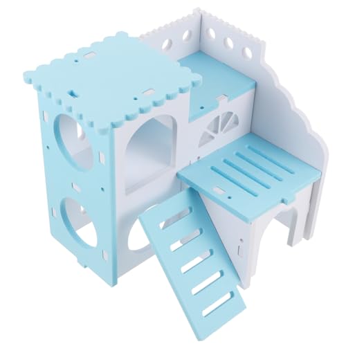 EXHUMKY Hamsterhaus Für Kleine Tiere Spielzeug-hütte Bequeme Schlafgelegenheit Atmungsaktives Design Für Hamster Und Andere Kleintiere Fördert Aktives Spielen Und Wohlbefinden EXHUMKY Hamsterhaus Für Kleine Tiere Spielzeug-hütte Bequeme Schlafgelegenheit Atmungsaktives Design Für Hamster Und Andere Kleintiere Fördert Aktives Spielen Und Wohlbefinden von EXHUMKY