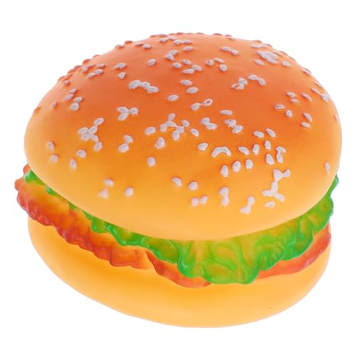 EXHUMKY Klingendes Hamburger Spielzeug, Hamburger Kauspielzeug, Künstliches Essen, Realistisches Spielzeug, Hamburger, Realistische Lebensmittel Requisiten, Künstlicher Hamburger, EXHUMKY Klingendes Hamburger Spielzeug, Hamburger Kauspielzeug, Künstliches Essen, Realistisches Spielzeug, Hamburger, Realistische Lebensmittel Requisiten, Künstlicher Hamburger, von EXHUMKY