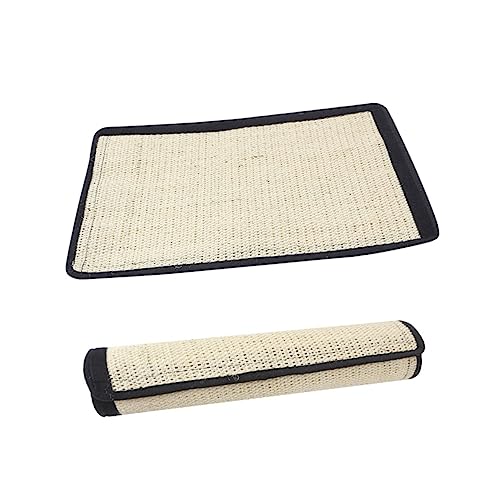 EXHUMKY Kratzmatte für Katzen Große Sisal Katzenkratzmatte ca Tragbarer Kratzschutz für Möbel und Sofas für Katzen und Kätzchen Hochwertiges Katzenspielzeug EXHUMKY Kratzmatte für Katzen Große Sisal Katzenkratzmatte ca Tragbarer Kratzschutz für Möbel und Sofas für Katzen und Kätzchen Hochwertiges Katzenspielzeug von EXHUMKY