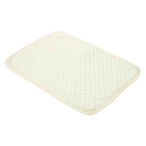 EXHUMKY Kühlkissen Für Haustiere Haustierkühlmatte Für Katzen Kühlende Hundebettmatten Eisseiden-chill-Pads Hund Kühlung Kühldecke Für Hunde Kaninchen Cool Käfig Gel Stoff Yellow EXHUMKY Kühlkissen Für Haustiere Haustierkühlmatte Für Katzen Kühlende Hundebettmatten Eisseiden-chill-Pads Hund Kühlung Kühldecke Für Hunde Kaninchen Cool Käfig Gel Stoff Yellow von EXHUMKY