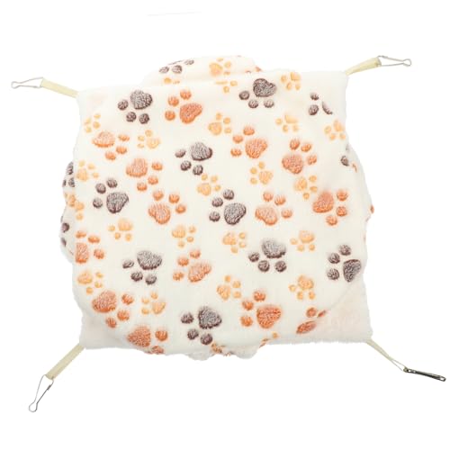 EXHUMKY Kleine Haustier Hängematte Chinchilla Hängematte Warmes Nest für Hamster Meerschweinchen und Ratten Hamsterbett für Kleine Haustiere von EXHUMKY