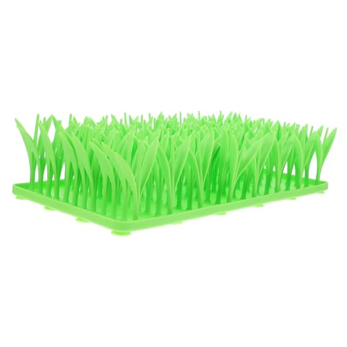EXHUMKY Langsames Food Pad Silikon -Placemat Leckerlimatte aus Silikon für Katzen Zubehör für Schnüffelmatten für Haustiere Silikonmatte Haustier -Fütterungsmatte Kieselgel Hellgrün von EXHUMKY