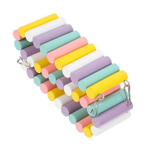EXHUMKY Hamster Kletterleiter Spielzeug aus Holz 50cm Lange Leiter Verstellbare Kletterbrücke für Kleintiere für Ratten und Rennmäuse Fördert Bewegung und Koordination EXHUMKY Hamster Kletterleiter Spielzeug aus Holz 50cm Lange Leiter Verstellbare Kletterbrücke für Kleintiere für Ratten und Rennmäuse Fördert Bewegung und Koordination von EXHUMKY