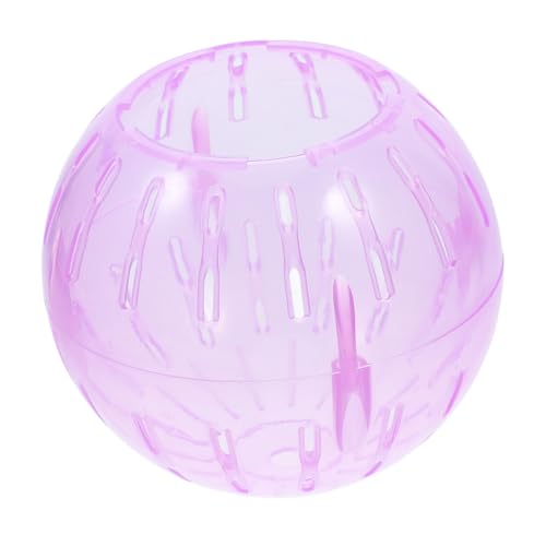 EXHUMKY Lustiger Hamsterball Transparente Laufkugel Für Kleintiere Für Hamster Meerschweinchen Und Chinchillas Leicht Tragbar Gesundes Spielzeug Für Unterwegs von EXHUMKY