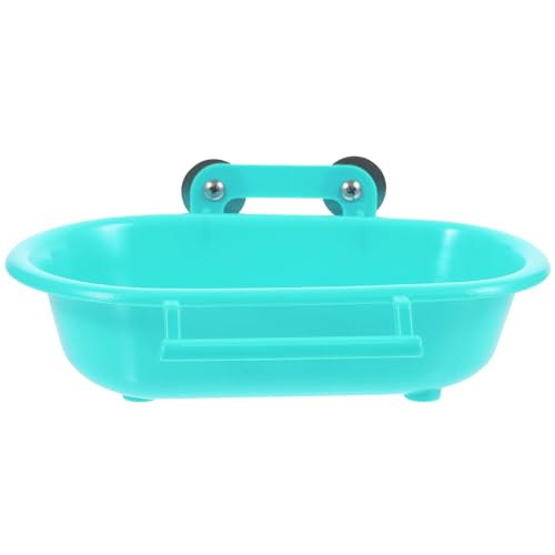 EXHUMKY Papagei Kunststoff Badewanne für Käfige Hängend Multifunktional PP Material Vogelbedarf für Sittiche und Nymphensittiche EXHUMKY Papagei Kunststoff Badewanne für Käfige Hängend Multifunktional PP Material Vogelbedarf für Sittiche und Nymphensittiche von EXHUMKY