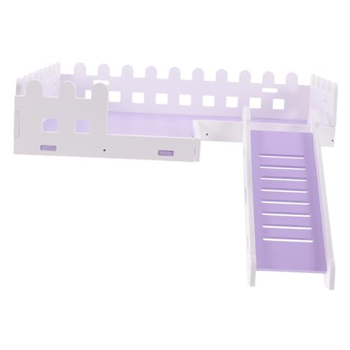 EXHUMKY Pet -Plattform - Meerschweinchenkäfig für den Innenbereich Hamsterkäfige drinnen Leiter klein Hamster Schritte Hamster Plattform Hamsterplattform PVC Violett EXHUMKY Pet -Plattform - Meerschweinchenkäfig für den Innenbereich Hamsterkäfige drinnen Leiter klein Hamster Schritte Hamster Plattform Hamsterplattform PVC Violett von EXHUMKY