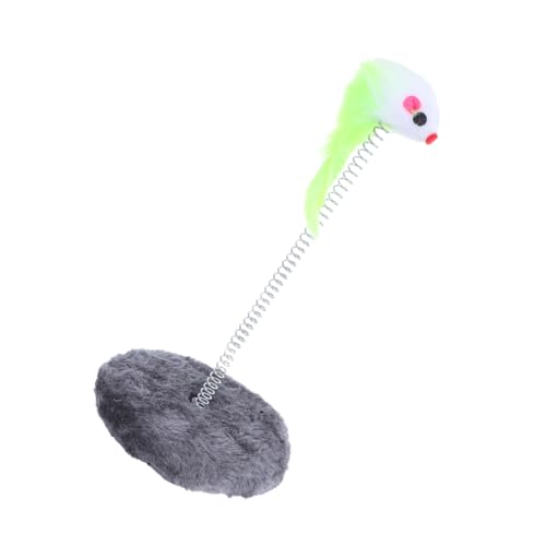 EXHUMKY Katzenangel Spielzeug Mit Feder Und Plüsch Interaktives Tumbler Spielzeug Für Kätzchen Robust Und Langlebig Für Stundenlangen Spielspaß Zufälliger Farbe EXHUMKY Katzenangel Spielzeug Mit Feder Und Plüsch Interaktives Tumbler Spielzeug Für Kätzchen Robust Und Langlebig Für Stundenlangen Spielspaß Zufälliger Farbe von EXHUMKY