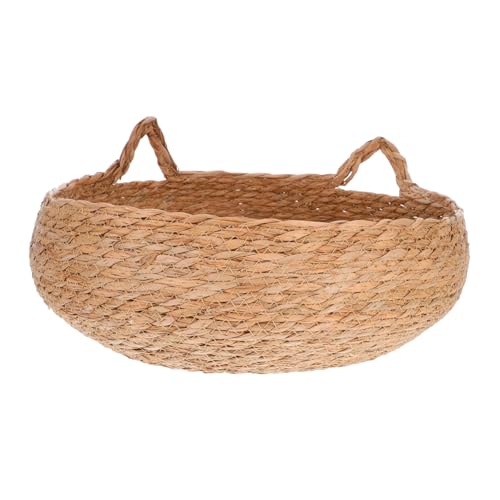 EXHUMKY Rattan katzenstreu warme Haustierbetten Katzenhausbett kleine haustierbetten Schlafbett für Katzen katzenbett Haustier warm ordentlich Katzennestbett Hundebett Rohrkolbengras Khaki EXHUMKY Rattan katzenstreu warme Haustierbetten Katzenhausbett kleine haustierbetten Schlafbett für Katzen katzenbett Haustier warm ordentlich Katzennestbett Hundebett Rohrkolbengras Khaki von EXHUMKY
