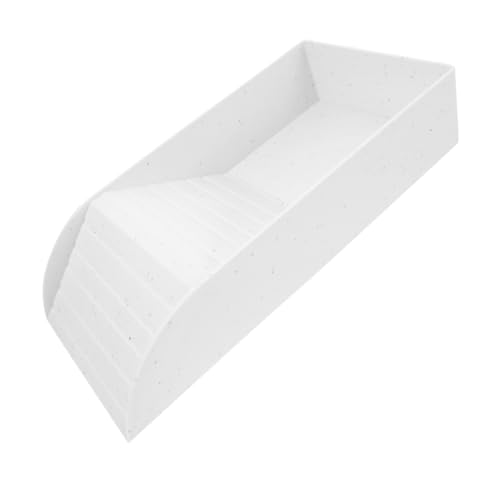 EXHUMKY Turtle Basking Platform Aus Multifunktionale Schildkröten-wasserschale Für Terrarien Futter Und Ruheplatz Für Reptilien Für Aquarien Dekoration Marmor-Design von EXHUMKY