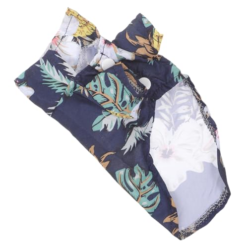 EXHUMKY Hawaiihemd Für Kleine Hunde Atmungsaktive Haustierkleidung Hundewelpen Sommerhemd XXL EXHUMKY Hawaiihemd Für Kleine Hunde Atmungsaktive Haustierkleidung Hundewelpen Sommerhemd XXL von EXHUMKY