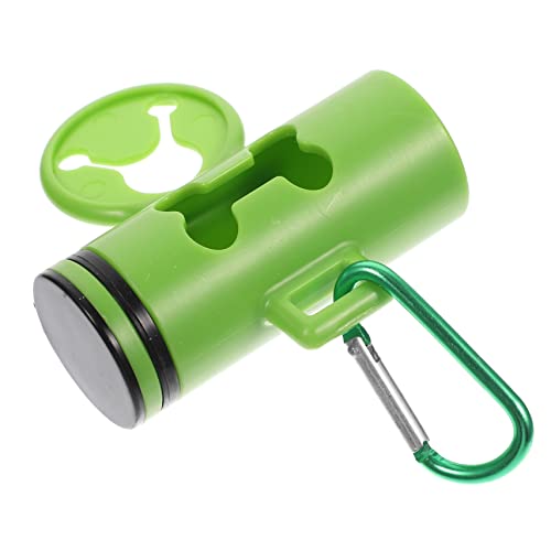 EXHUMKY Spender für Haustiere Kleiner Hundekotbeutel Hundekotbeutelspender mit Clip Dog Poop Bag Holder Hundekotbeutelhalter praktischer Taschenbehälter Outdoor Hundetaschenhalter pp Green EXHUMKY Spender für Haustiere Kleiner Hundekotbeutel Hundekotbeutelspender mit Clip Dog Poop Bag Holder Hundekotbeutelhalter praktischer Taschenbehälter Outdoor Hundetaschenhalter pp Green von EXHUMKY