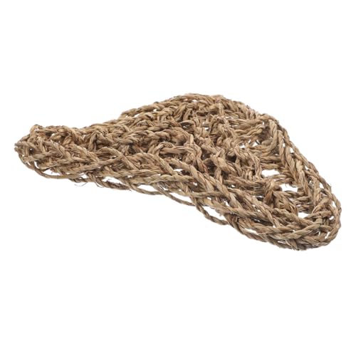 EXHUMKY Stroh Hängematte bärtiger Drachenpanzer Sleeper Hängematte - bärtiger Drache Reptilienbett Eidechsen-Hängemattenschaukel Zubehör für Reptilienbecken Heu von EXHUMKY
