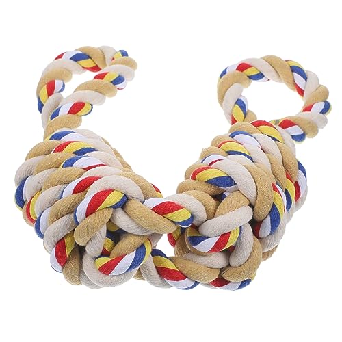 EXHUMKY Tauziehen des Kriegsspielzeugseils Hundespielzeug aus Seil großes Hundespielzeug Hund Seil Kauen für Hunde Seilspielzeug für Hunde Hund zieht Seil Baumwollseil EXHUMKY Tauziehen des Kriegsspielzeugseils Hundespielzeug aus Seil großes Hundespielzeug Hund Seil Kauen für Hunde Seilspielzeug für Hunde Hund zieht Seil Baumwollseil von EXHUMKY