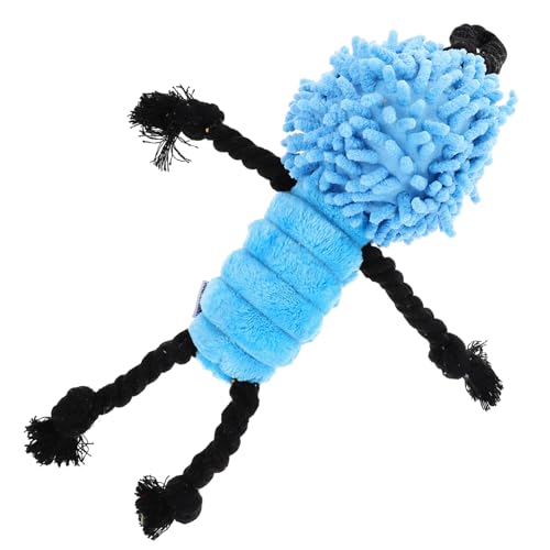 EXHUMKY Tauziehen von Kriegsseilspielzeugen Hundespielzeug Kuscheltier für Hunde quietschend für Haustiere Kauer Hund zieht Welpen-Ziehspielzeug Plüsch EXHUMKY Tauziehen von Kriegsseilspielzeugen Hundespielzeug Kuscheltier für Hunde quietschend für Haustiere Kauer Hund zieht Welpen-Ziehspielzeug Plüsch von EXHUMKY