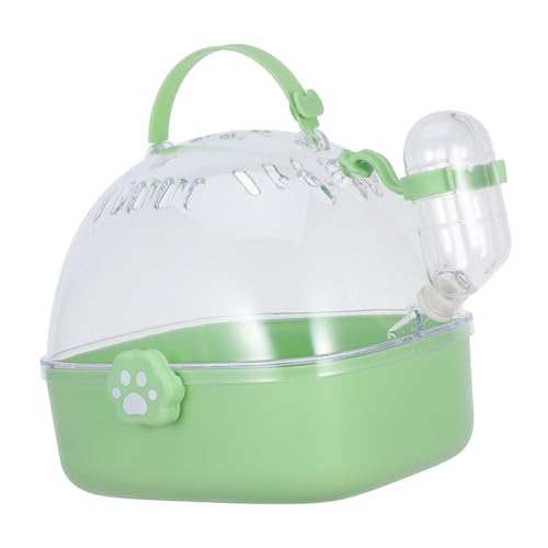 EXHUMKY Tragbarer Kleintierkäfig Abs mit Belüftung und Sicherem Verschluss Reisebox für Hamster Rennmäuse und Kaninchen für Outdoor und Transport EXHUMKY Tragbarer Kleintierkäfig Abs mit Belüftung und Sicherem Verschluss Reisebox für Hamster Rennmäuse und Kaninchen für Outdoor und Transport von EXHUMKY