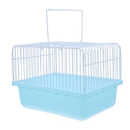 EXHUMKY Tragbarer Vogelkäfig Für Kleine Vögel Transparenter Transportkäfig Für Sittiche Und Nymphensittiche Leicht Zu Reinigen Komfortabler Lebensraum Für Reisen Mit Haustieren von EXHUMKY