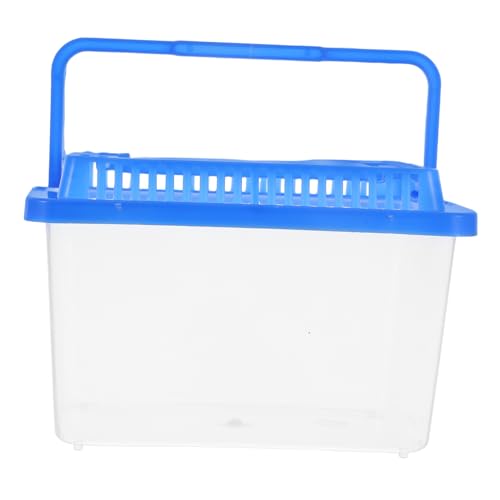 EXHUMKY Tragbares Aquarium Mit Deckel, Großes Schildkrötenbecken, Schildkröten Terrarium, Eidechsenbecken, Plastik Aquarium, Tragbares Haustierbecken, Durchsichtiges Plastik Lagerbecken, von EXHUMKY
