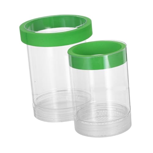 EXHUMKY Transparente Schwebende Inkubator mit Trennwand und Eiernetz für Ausbrüten von Guppys und Kleinen Fischen Aquarien EXHUMKY Transparente Schwebende Inkubator mit Trennwand und Eiernetz für Ausbrüten von Guppys und Kleinen Fischen Aquarien von EXHUMKY